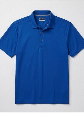 PGA TOUR Airflux Performance Golf Polo Shirt, Men’s M, Blue